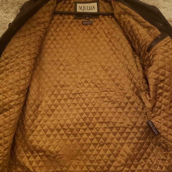 WILSONS LEATHER  M. Julian Jacket With Thinsulate Lining L SIZE - Picture 6 of 10